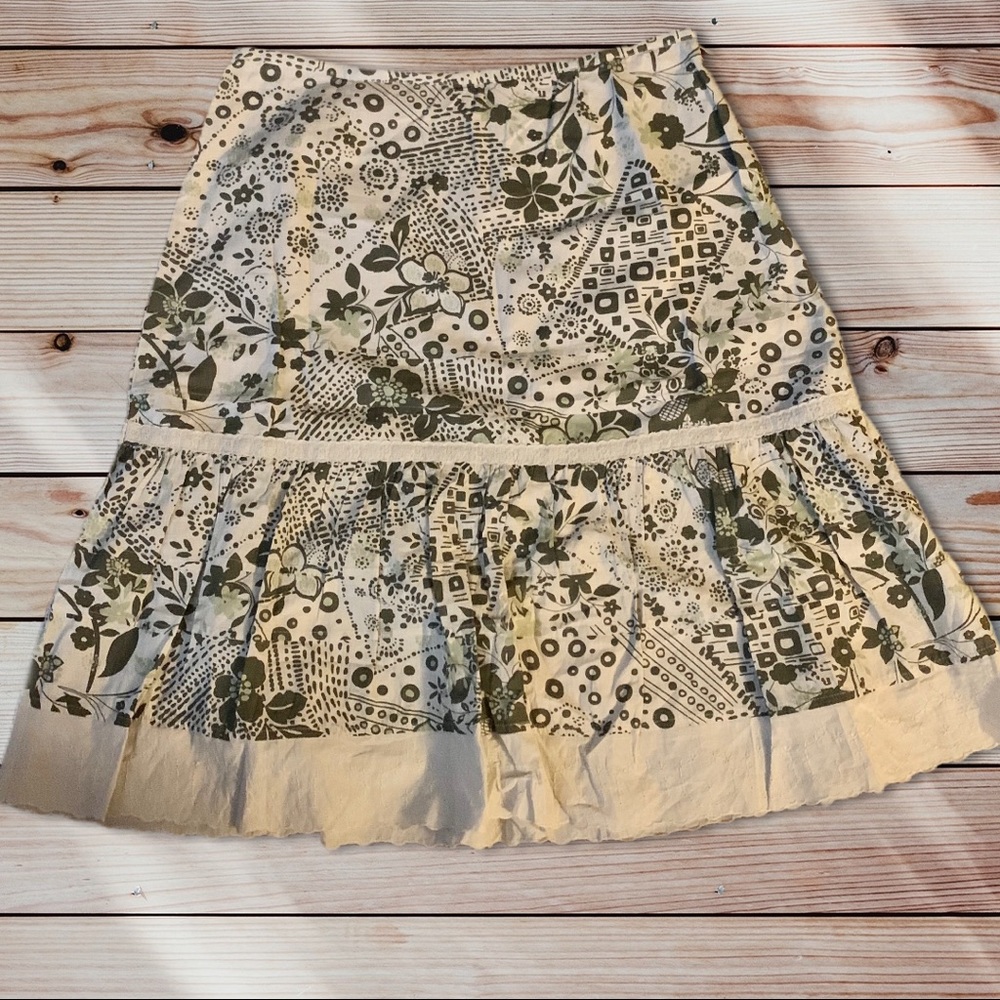 SONOMA Cotton skirt with cream lace trim - Picture 9 of 9